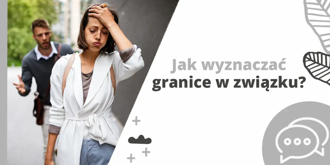Kobieta zrezygnowana, mężczyzna gestykuluje. Temat: stawianie granic facetowi w związku.