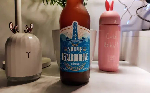 Szukasz idealne piwo na wesele? Oto bezalkoholowe piwo "Sowie" z motywem latarni morskiej. Idealne dla wszystkich gości!